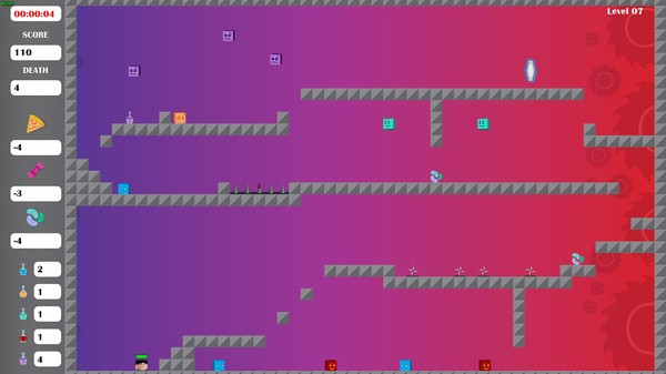 Screenshot z Box Maze 2 : Agent Cubert