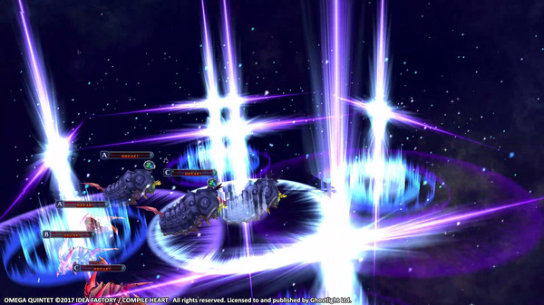 Screenshot z Omega Quintet Screenshot z Omega Quintet