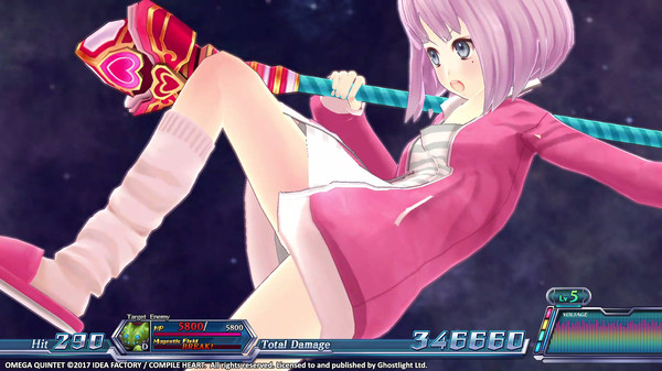 Screenshot z Omega Quintet Screenshot z Omega Quintet
