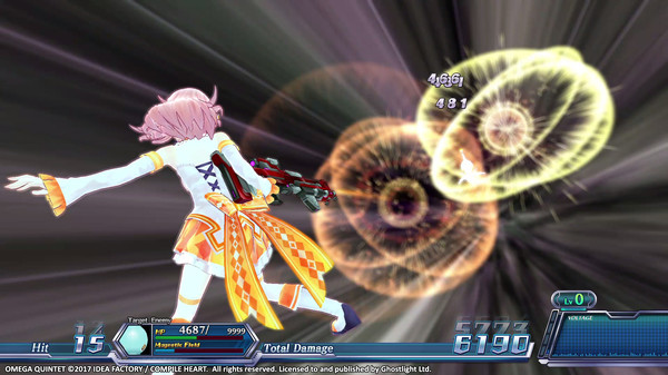 Screenshot z Omega Quintet Screenshot z Omega Quintet