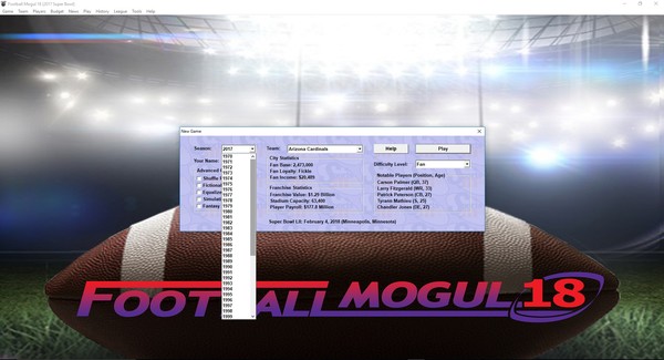 Football Mogul 18.
