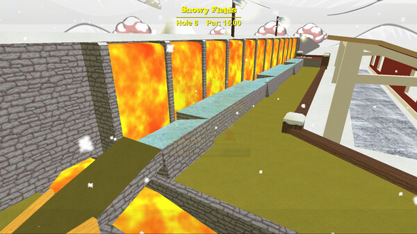 Screenshot 2 of Minigolf Blast - additional gameplay view