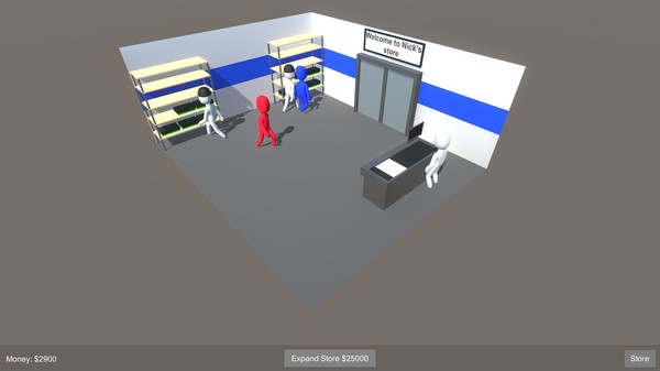 Screenshot z Supermarket Tycoon