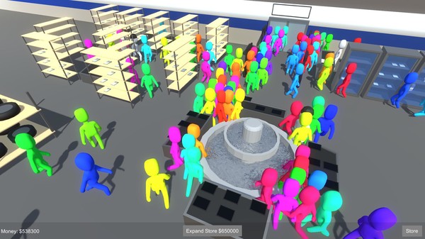 Screenshot z Supermarket Tycoon