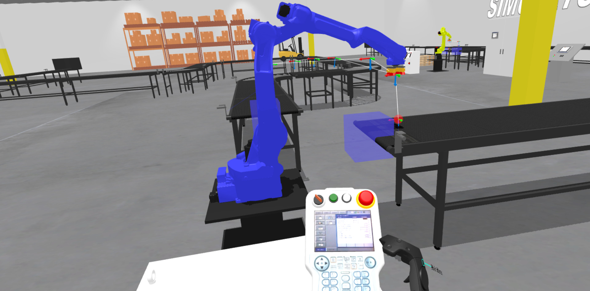 #3. VR Robotics Simulator (Steam) Podle: MindRend Technologies
