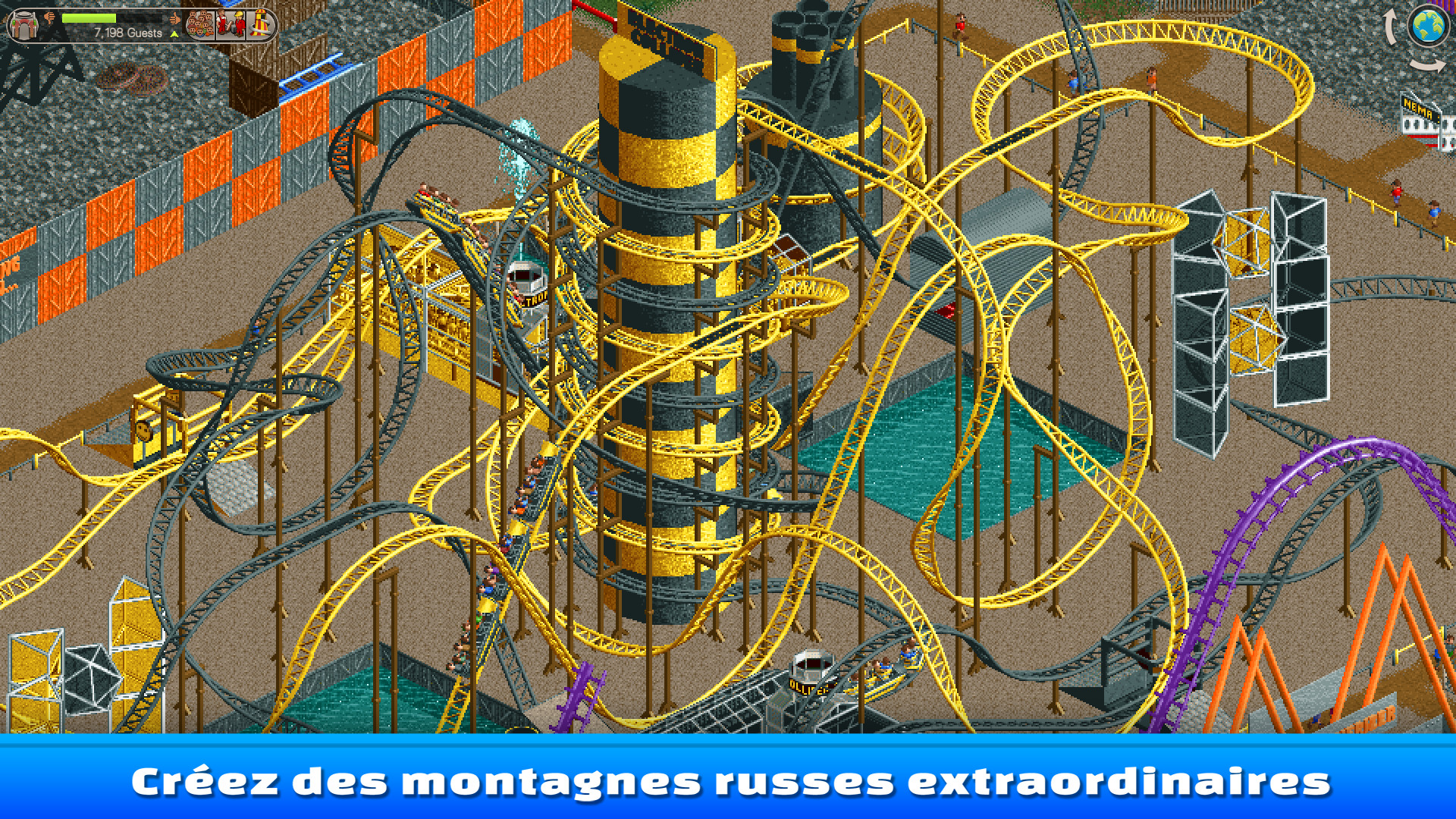 RollerCoaster Tycoon Classic : capture