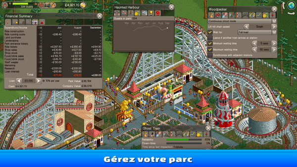 Capture d'écran 5 de RollerCoaster Tycoon® Classic