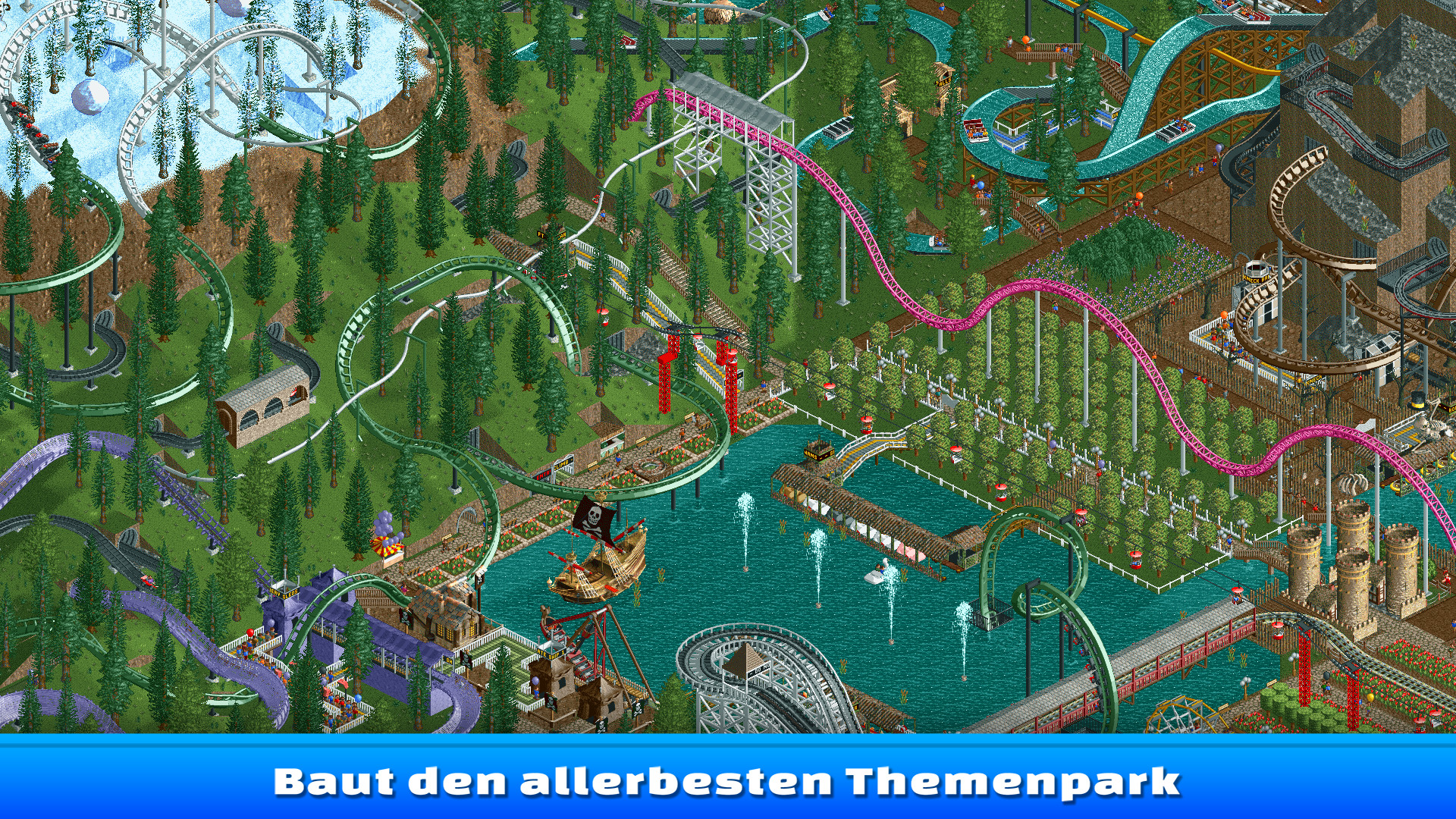 RollerCoaster Tycoon Classic - PC (Steam) Screenshot 1