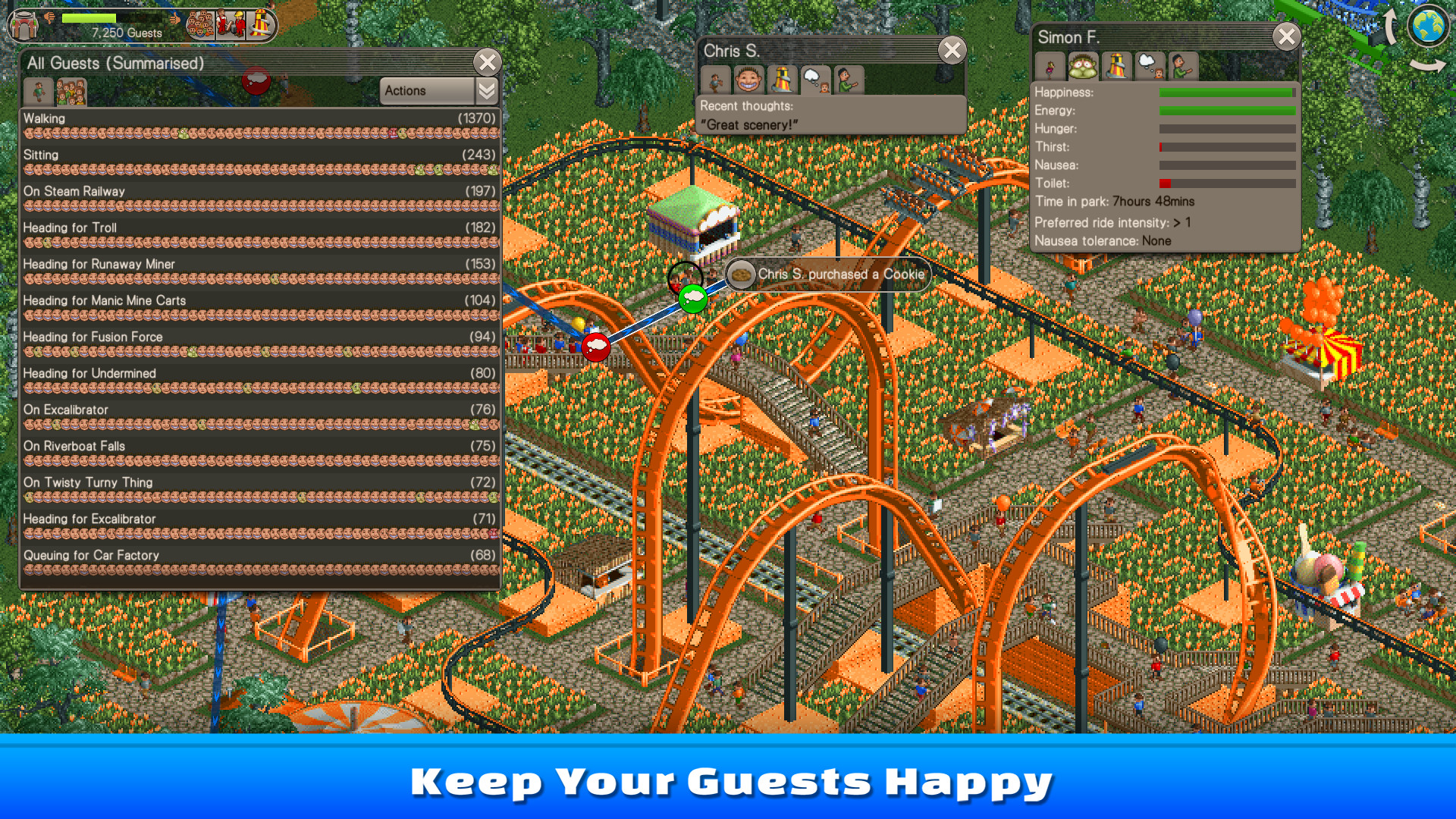 RollerCoaster Tycoon® Classic screenshot #4