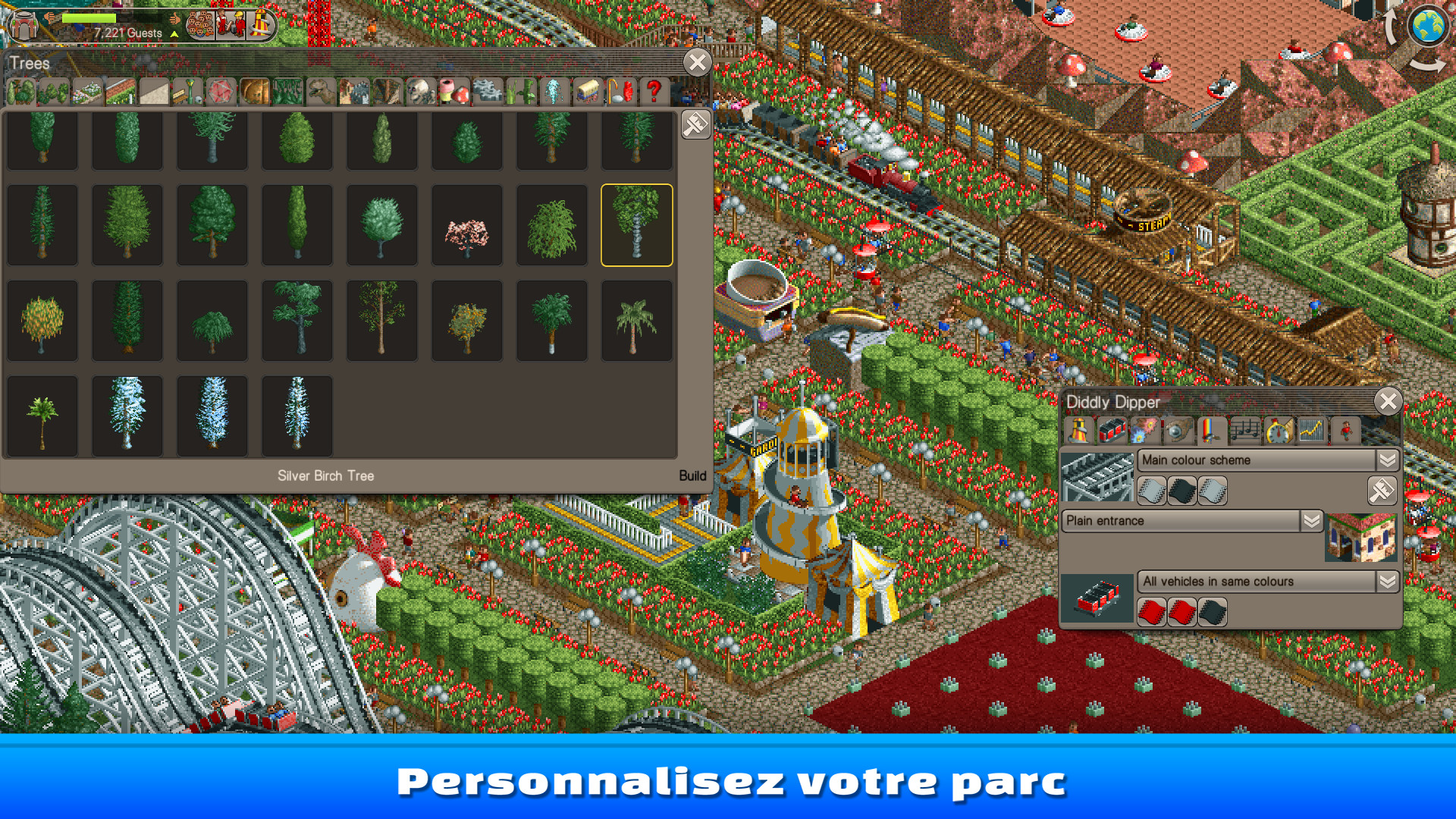 RollerCoaster Tycoon Classic : capture