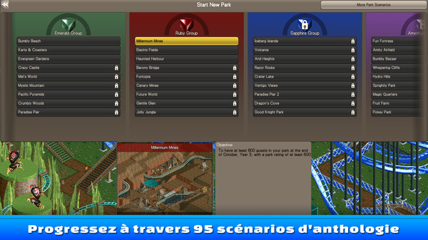 Capture d'écran 6 de RollerCoaster Tycoon® Classic