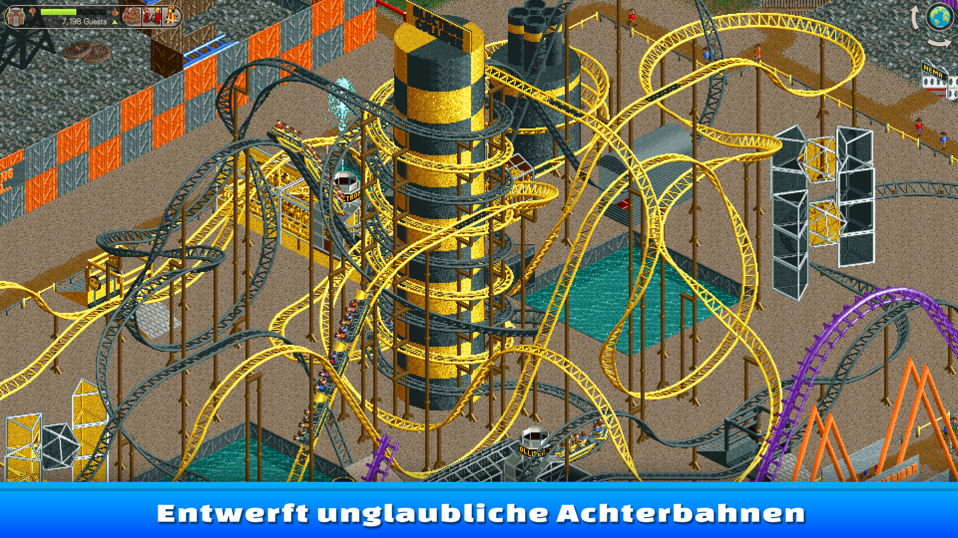 RollerCoaster Tycoon Classic - PC (Steam) Screenshot 2