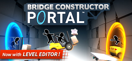 Steam header art for Bridge Constructor Portal