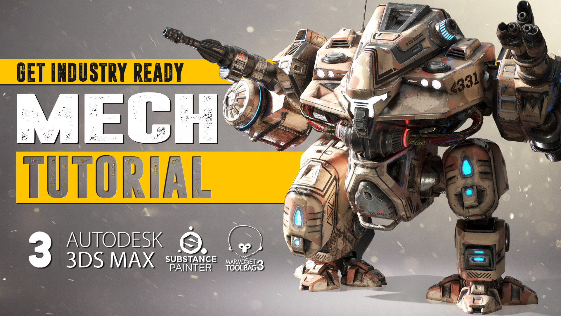 Mech Tutorial - 3Ds Max & Substance Painter Featured Screenshot #1