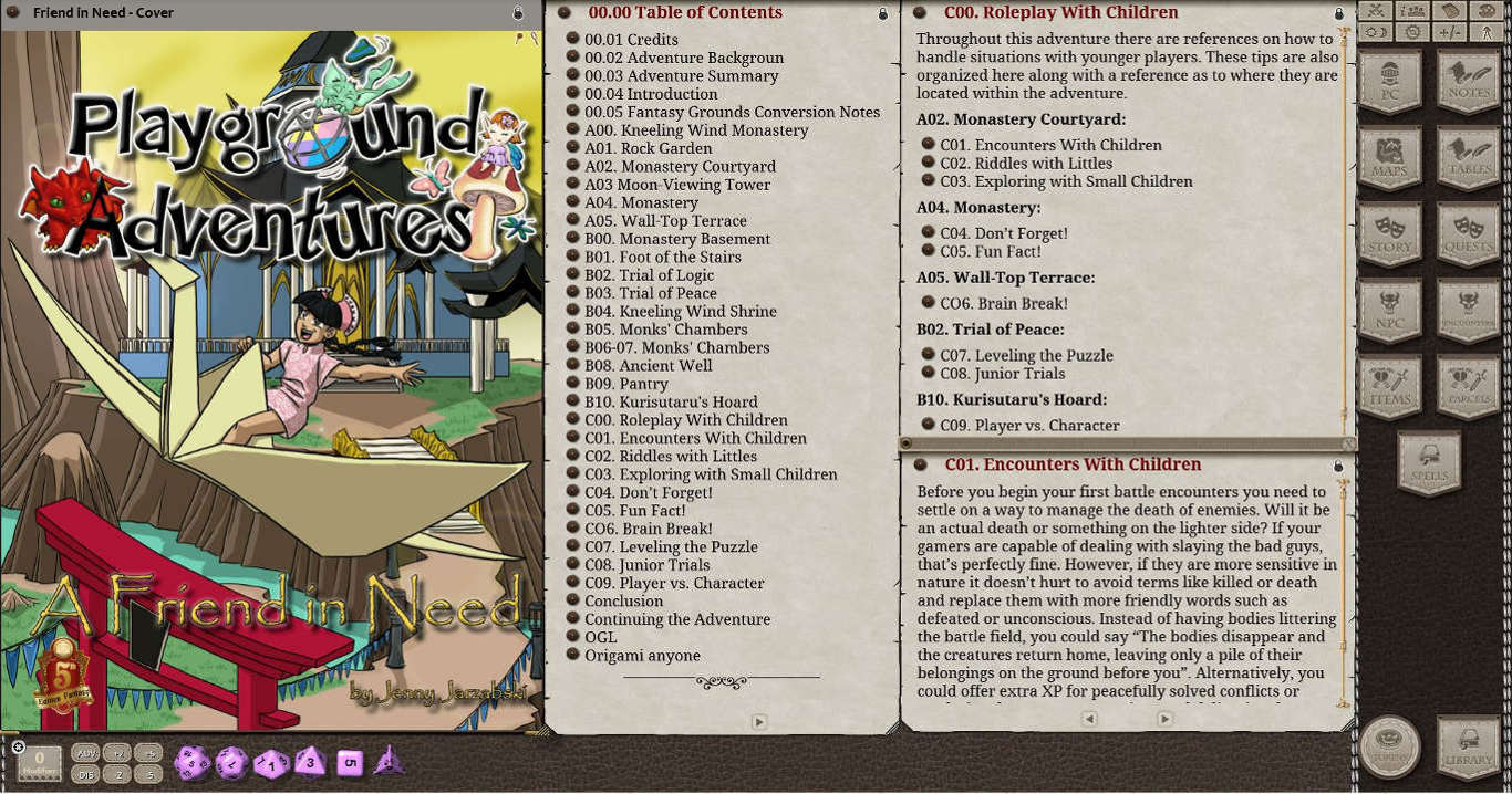 Fantasy Grounds - A Friend in Need (5E) Featured Screenshot #1