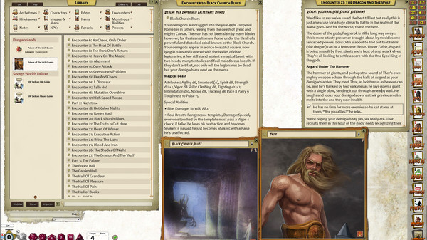 Fantasy Grounds - Dungeonlands: Palace of the Lich Queen (Savage Worlds)