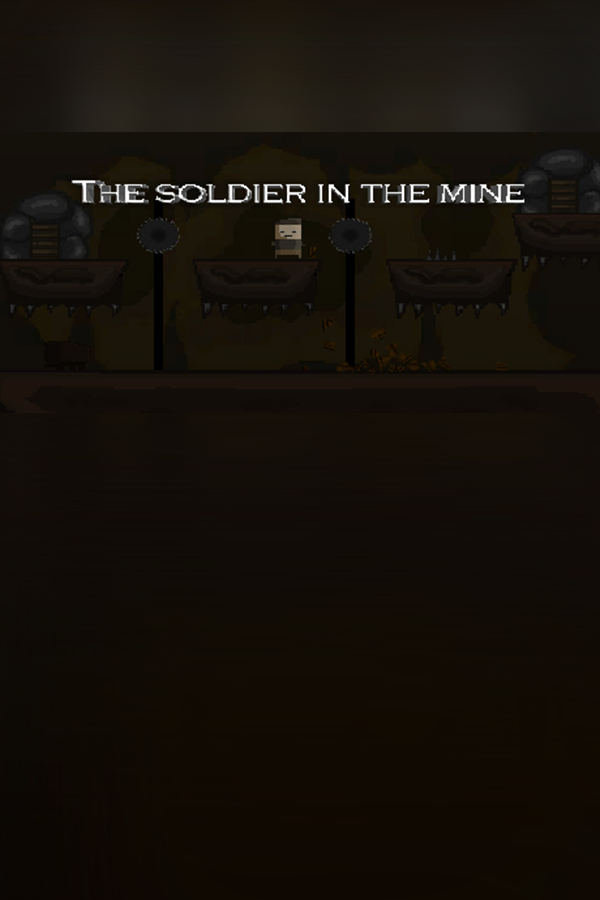 Обложка The soldier in the mine
