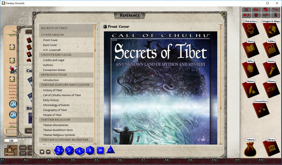 Fantasy Grounds - Secrets of Tibet (CoC7E)