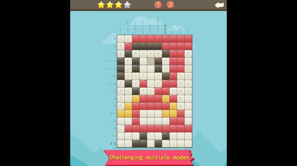 Magic Pixel Picross screenshot 2