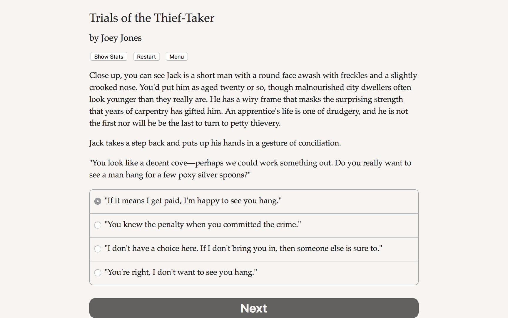 Trials of the Thief-Taker screenshot #5