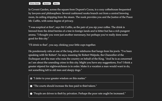 Screenshot z Trials of the Thief-Taker