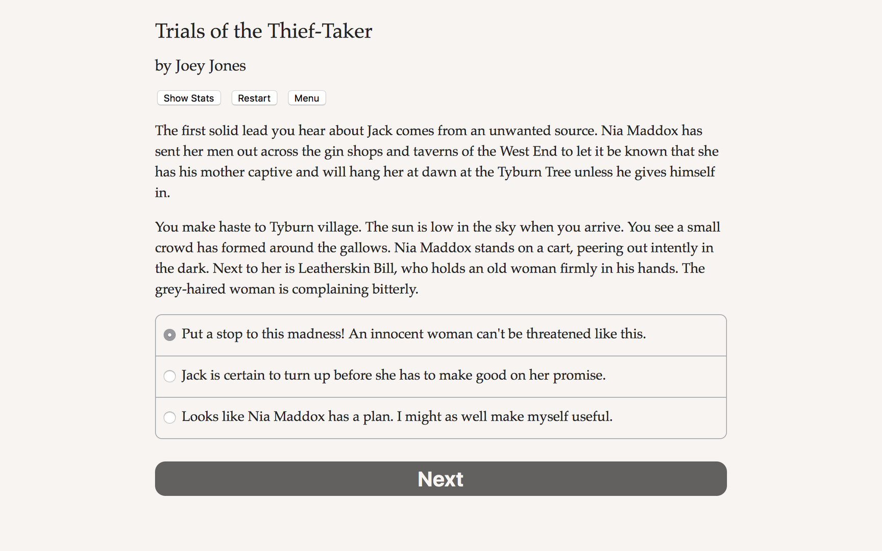 Trials of the Thief-Taker screenshot #4