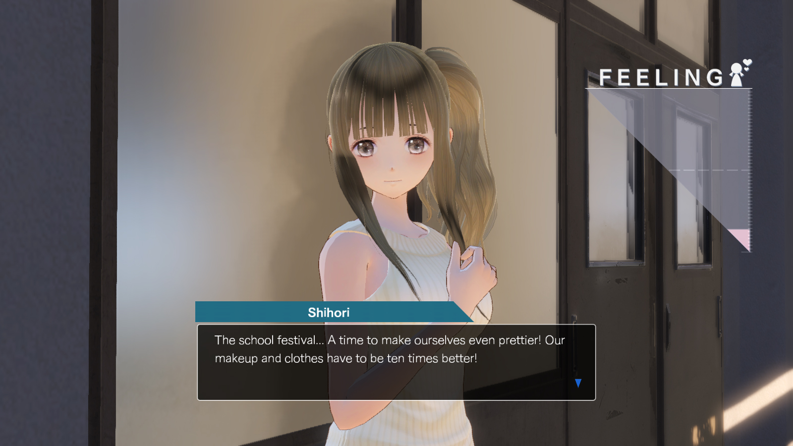 BLUE REFLECTION - Summer Clothes Set B (Yuzu, Shihori, Kei) Featured Screenshot #1