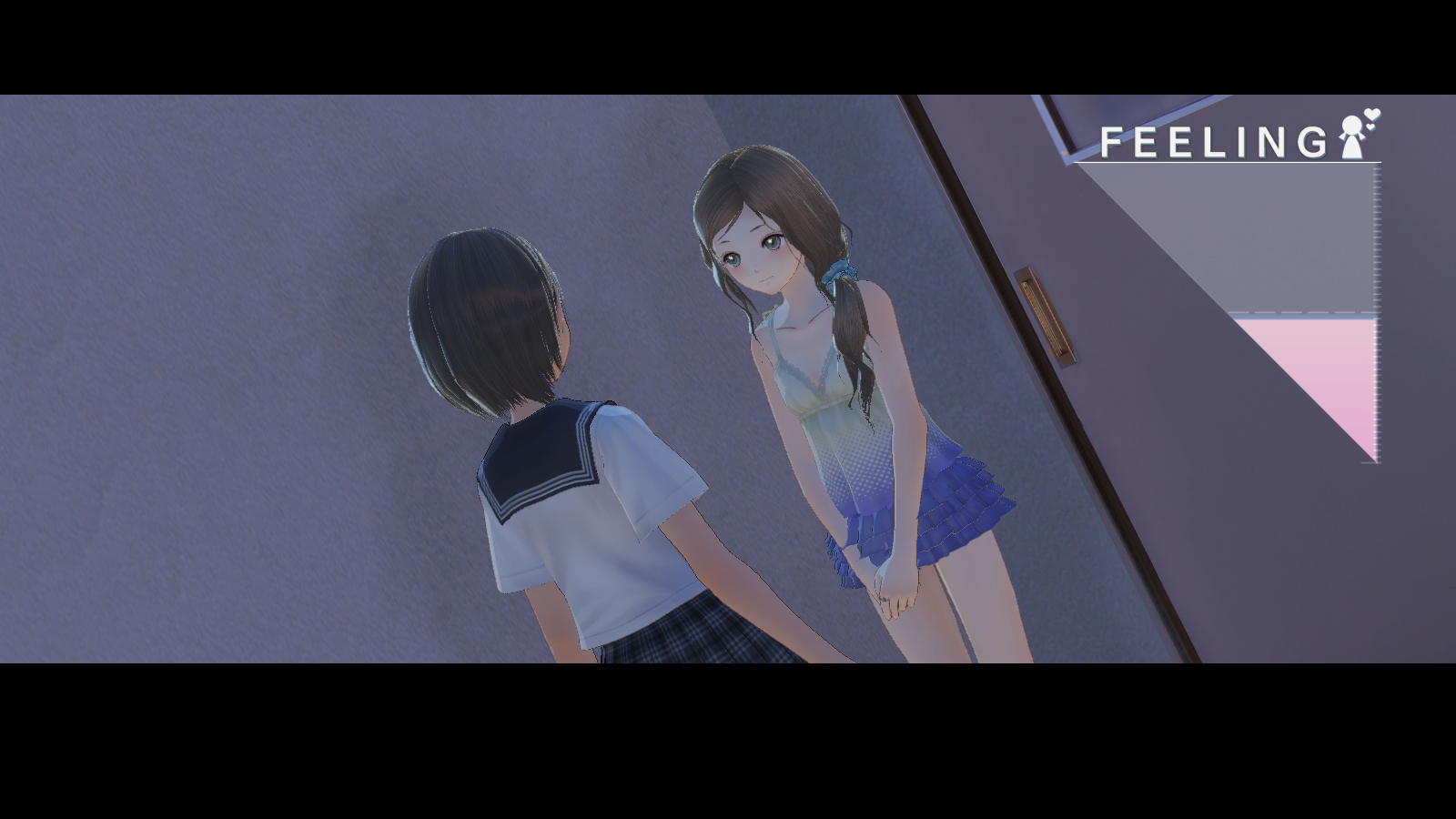 BLUE REFLECTION - Summer Clothes Set C (Lime, Fumio, Chihiro) Featured Screenshot #1