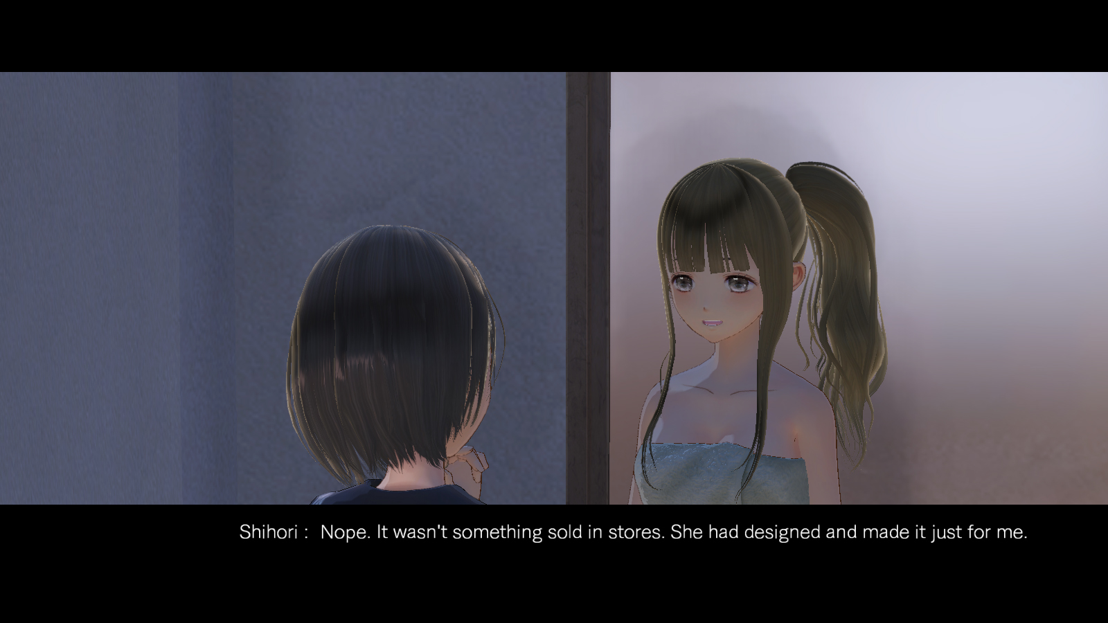 BLUE REFLECTION - Bath Towels Set B (Yuzu, Shihori, Kei) Featured Screenshot #1