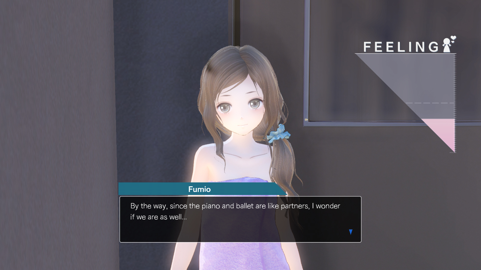 BLUE REFLECTION - Bath Towels Set C (Lime, Fumio, Chihiro) Featured Screenshot #1