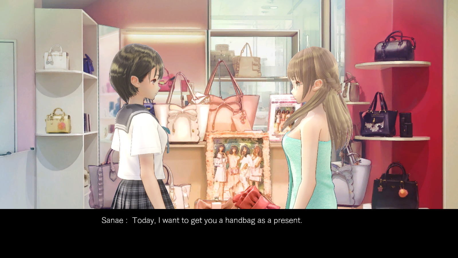 BLUE REFLECTION - Bath Towels Set D (Sanae, Ako, Yuri) Featured Screenshot #1