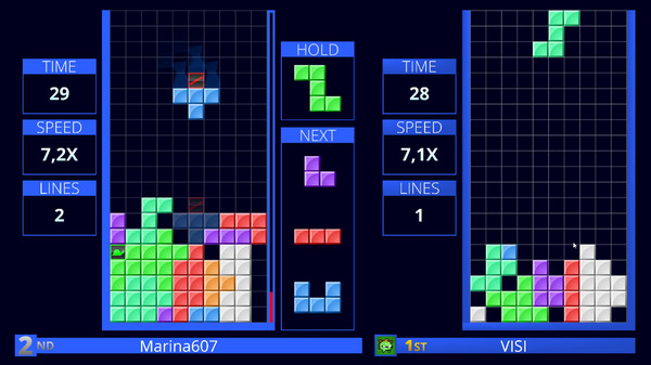 Screenshot z TETRUX: Online