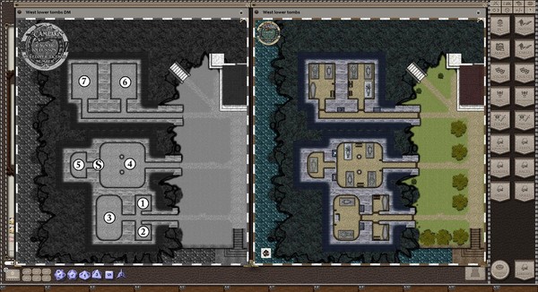 Fantasy Grounds - Island of Death (Map Pack)