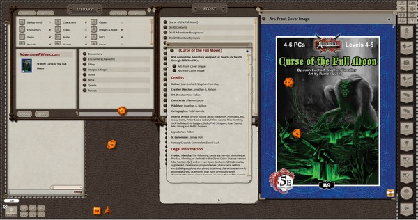 Fantasy Grounds - B09: Curse of the Full Moon (5E)