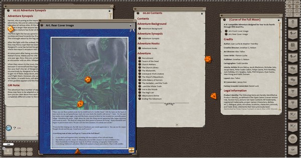 Fantasy Grounds - B09: Curse of the Full Moon (5E)