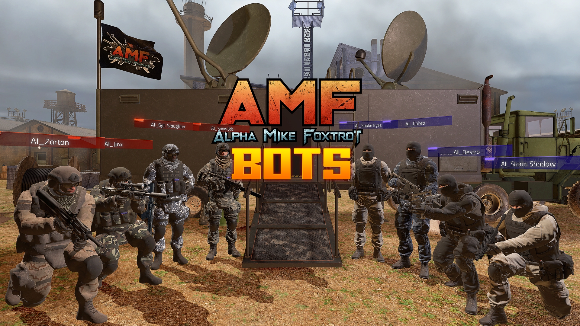 #1. Alpha Mike Foxtrot VR - AMF VR (Steam) بواسطة: SUBLEVEL ONE STUDIOS