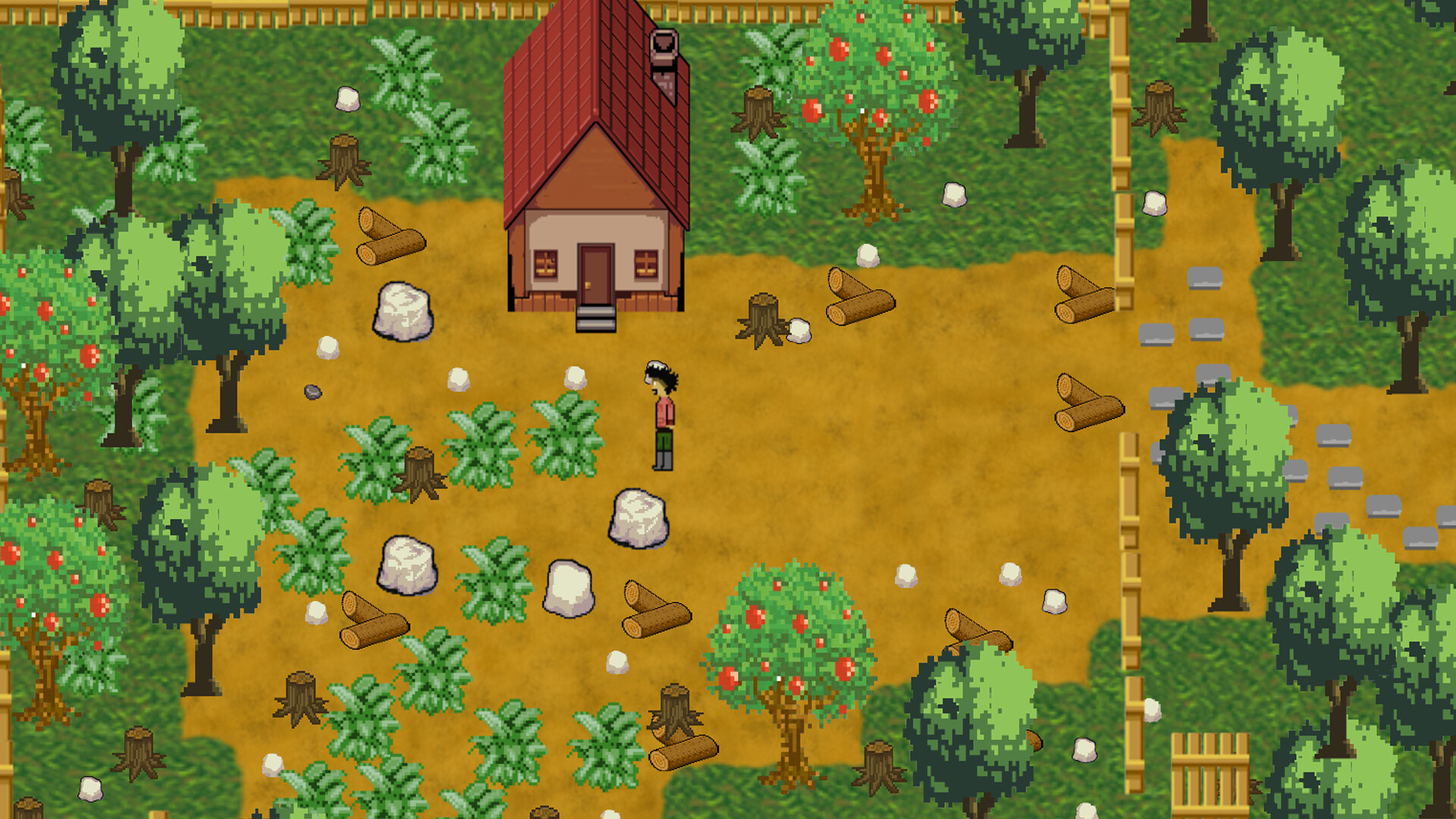 In the Village of Grandfather: Summer,Sun,Heat. screenshot #3