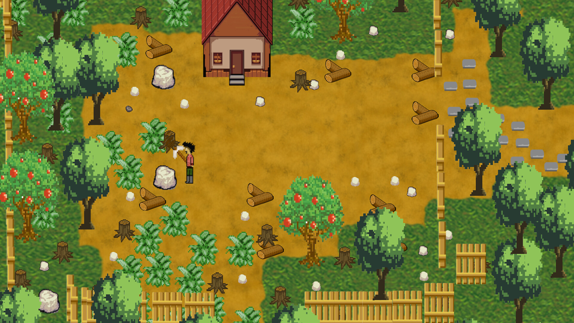 In the Village of Grandfather: Summer,Sun,Heat. screenshot #4