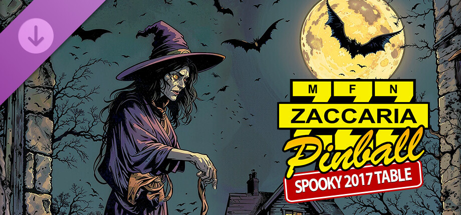 Zaccaria Pinball - Spooky 2017 Table cover art