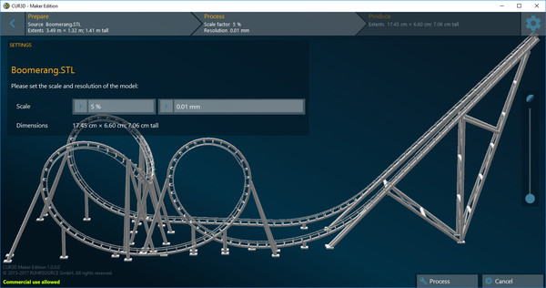 CUR3D Steam Edition - Permission for commercial use