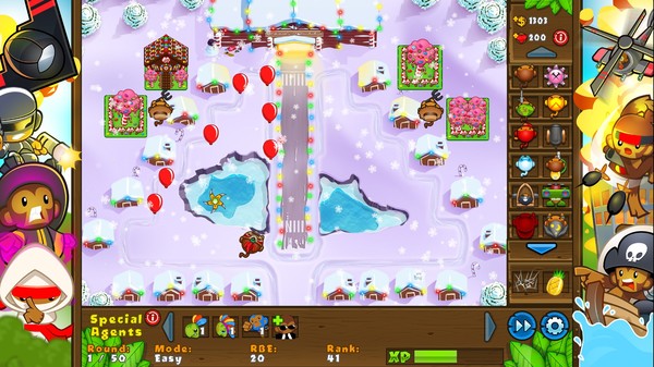 Bloons TD 5 - Candy Banana Farm Skin