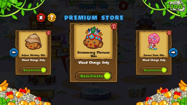 Bloons TD 5 - Tribal Boomerang Thrower Skin