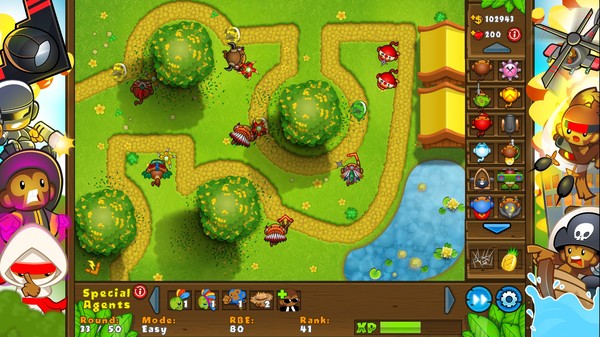 Bloons TD 5 - Tribal Boomerang Thrower Skin