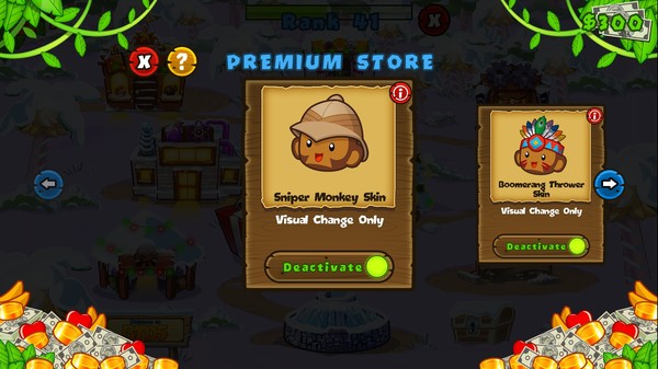 Bloons TD 5 - Hunter Sniper Monkey Skin