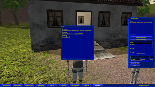 Screenshot z Virtual Robots - Robot programming simulator Screenshot z Virtual Robots - Robot programming simulator