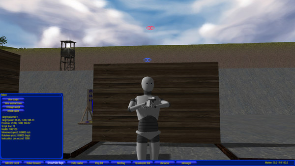 Screenshot z Virtual Robots - Robot programming simulator Screenshot z Virtual Robots - Robot programming simulator