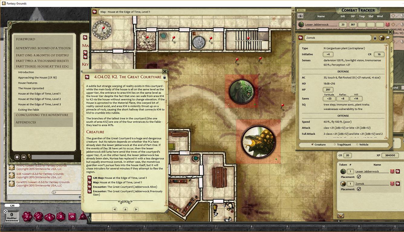 Fantasy Grounds - Pathfinder RPG - Kingmaker AP 6: Sound of a Thousand Screams screenshot 2