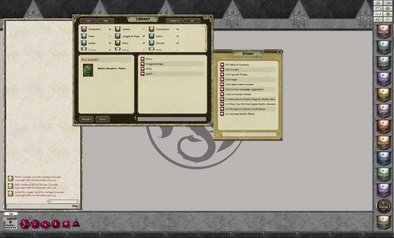 Fantasy Grounds - Mythic Monsters: Plants (PFRPG) screenshot 3