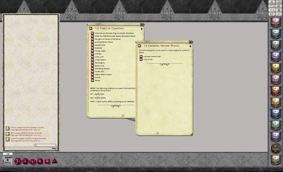 Fantasy Grounds - Mythic Monsters: Plants (PFRPG)
