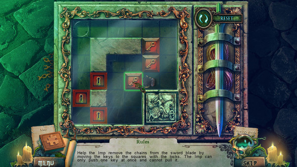 Screenshot z Witches' Legacy: The Dark Throne Collector's Edition